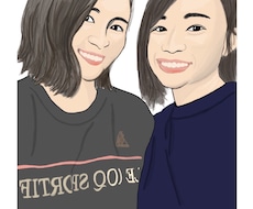 自画像、イラスト描きます イメージ1