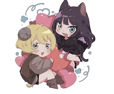 可愛いミニキャライラスト描きます