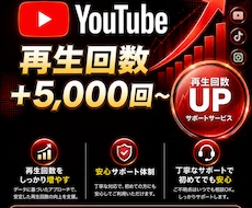 youtube☆再生回数☆0回から増やします イメージ1