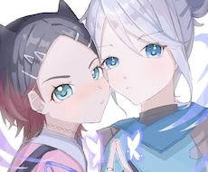 可愛い女の子のアイコンを描きます イメージ1
