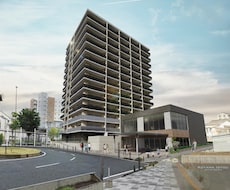 高品質の建築３Dパース(内観・外観)を作成します 高品質なパースを作成いたします。