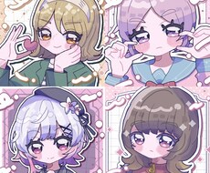 低価格でかわいいアイコン制作します イメージ1