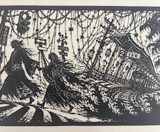 あなたのイメージや物語を、一枚の切り絵にします 物語も想いも、あなただけの切り絵に