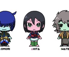 テンプレ使用！即納！お手軽！アイコン作成します ちびキャライラスト！アイコンなどに利用出来ます。