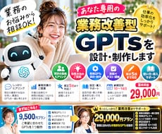 業務改善に役立つ専用GPTsを設計・制作します イメージ1