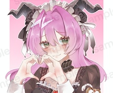 ふんわりかわいいイラストを描きます イメージ1