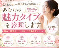 自己理解｜あなたの魅力タイプを深掘り診断します 強み・向いてる働き方まで解説します