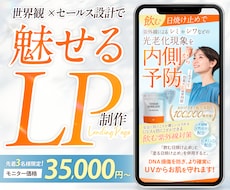 世界観×セールス設計で伝わるLPをデザインします イメージ1