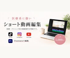 SNS用のショート動画を作成します イメージ1