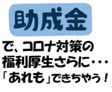 持ち出しゼロで、経営層と社員の心のケアを提供します 助成金で【無料の】福利厚生　兼　利率100％の資金調達法