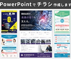 パワーポイントでチラシを作成します PowerPointで編集可能なチラシを作成します