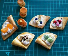 クレープ屋さんなど☆スイーツサンプル作ります イメージ1
