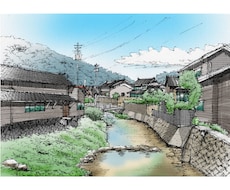 残したい風景や建物の記憶をスケッチします イメージ1