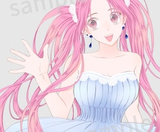 繊細なイラストやカッコ良い感じのイラスト描きます イメージ1