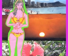 ハワイでのレディの女性映像を創ります イメージ1