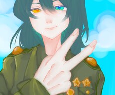 顔が中心のイラストを描きます イメージ1