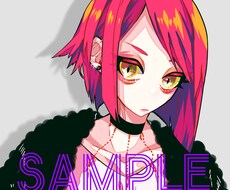 あなただけのSNS用アイコン制作いたします お客様専用のSNS用アイコンをお安く制作いたします！