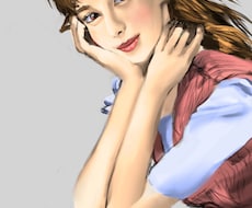 お写真をもとに似顔絵をかきます イメージ1