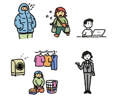 ゆるめ人物カット描きます イメージ1