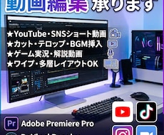 ゲーム実況・解説・切り抜き動画を高品質に仕上げます イメージ1
