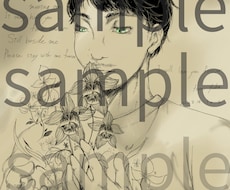 似顔絵線画を描きます イメージ1