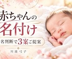 赤ちゃんの命名いたします イメージ1