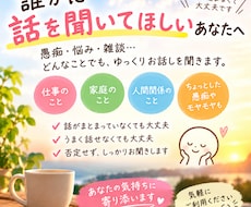 誰にも言えない悩みを文章でお聞きします イメージ1