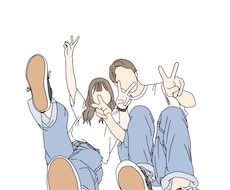 線画イラストを描きます イメージ1