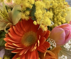 卒業入学の花束束ねます イメージ1