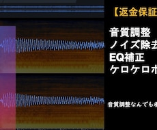 声やナレーションの音声を調整します イメージ1