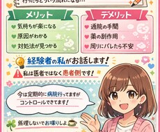 病気の悩み•相談聞きます イメージ1