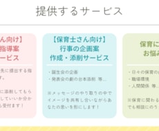 保育に関するご相談は何でも聞きます イメージ1