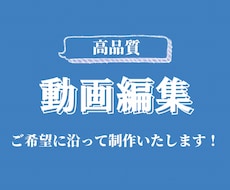 ご希望に沿った動画を制作いたします イメージ1