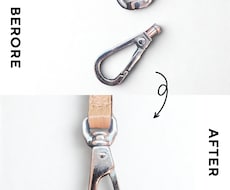 バッグや鞄の金具交換いたします カシメ、ナスカン、バックル等交換いたします！