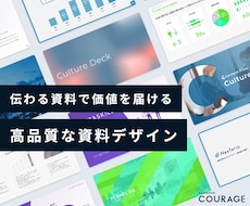 クオリティの高い資料デザインを作成します わかりやすい、つたわりやすい、おしゃれな資料を作成し