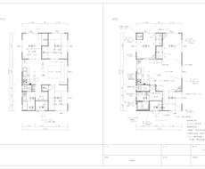 VectorやJWで住宅図面の作成、修正をします イメージ1