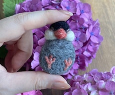羊毛フェルトでうちの子文鳥をつくります イメージ1