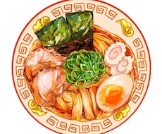 和食、中華、洋食、スイーツなんでもお料理を描きます イメージ1