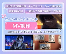 モーションも対応可能！歌ってみたMV制作します イメージ1
