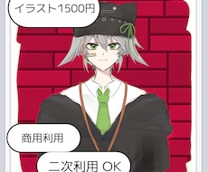 シンプルな男性イラスト描きます イメージ1