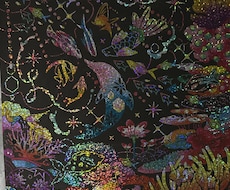 創作代行をいたします 塗り絵、スクラッチアート、ダイヤモンドアート、シールパズル