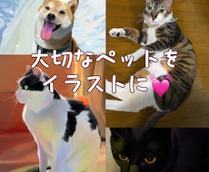 大切なペットのイラストを作成します イメージ1