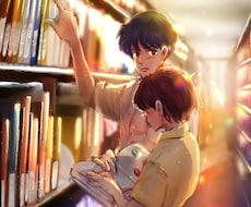 背景付きのカラーイラスト描きます イメージ1