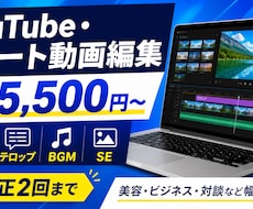 YouTube・ショート動画を丁寧に編集します イメージ1