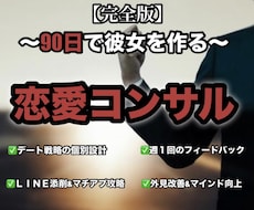恋愛・男磨きを3ヶ月本気でサポートします イメージ1