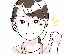 アイコン向けゆるかわ似顔絵サラッと描きます イメージ1