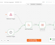 n8nで業務ワークフローを構築します API連携・データ処理・通知を自動化