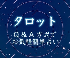 Q & A 方式でお手軽に占います イメージ1