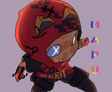 デフォルメアイコン描きます イメージ1