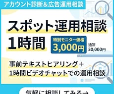 現役プロがWeb広告の単発診断・運用相談のります 歴7年のプロが事業主視点で売上に直結する改善提案